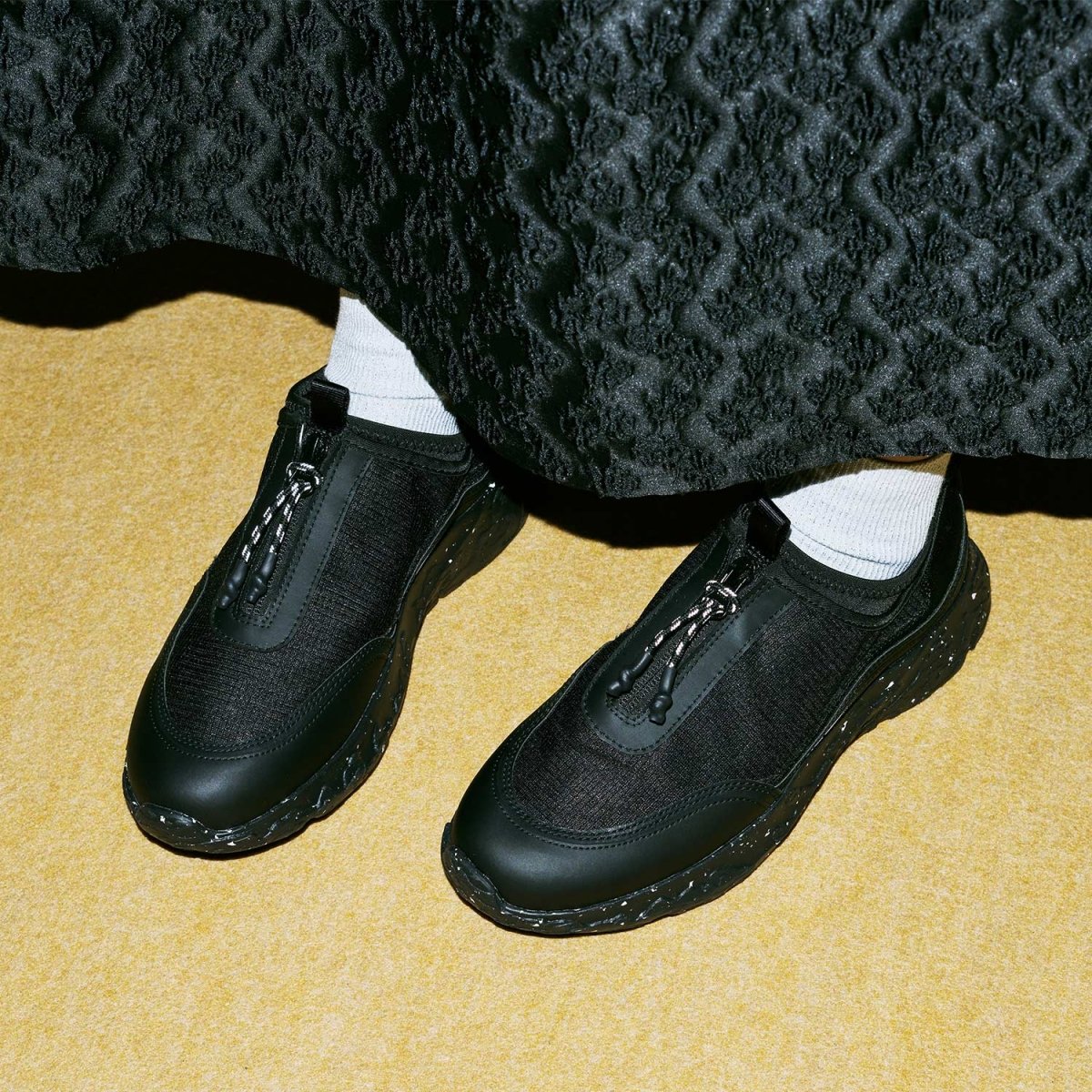 SHAKA センタージップスニーカーBLK METEOR ZIP SXL [メンズ