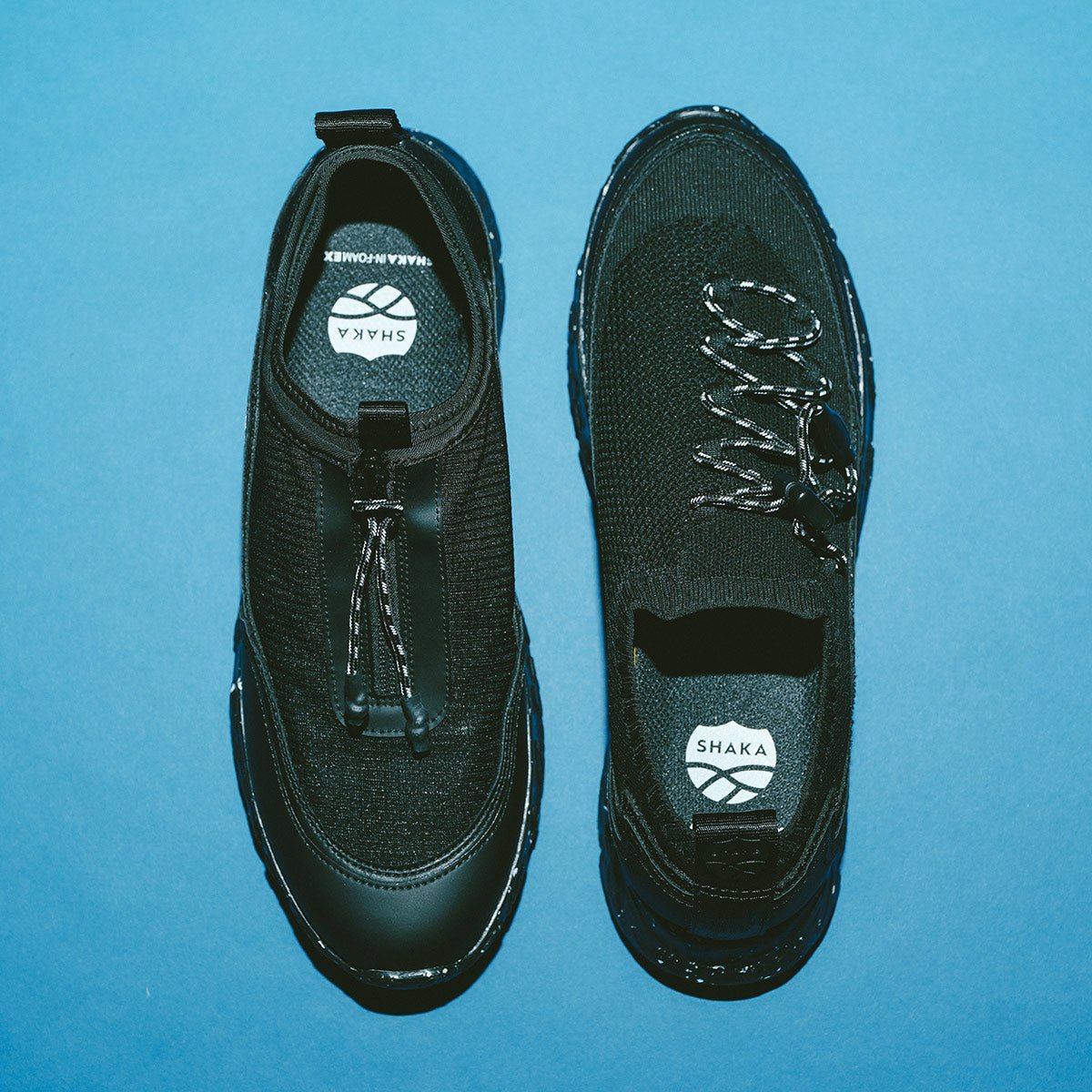 SHAKA センタージップスニーカーBLK METEOR ZIP SXL [メンズ
