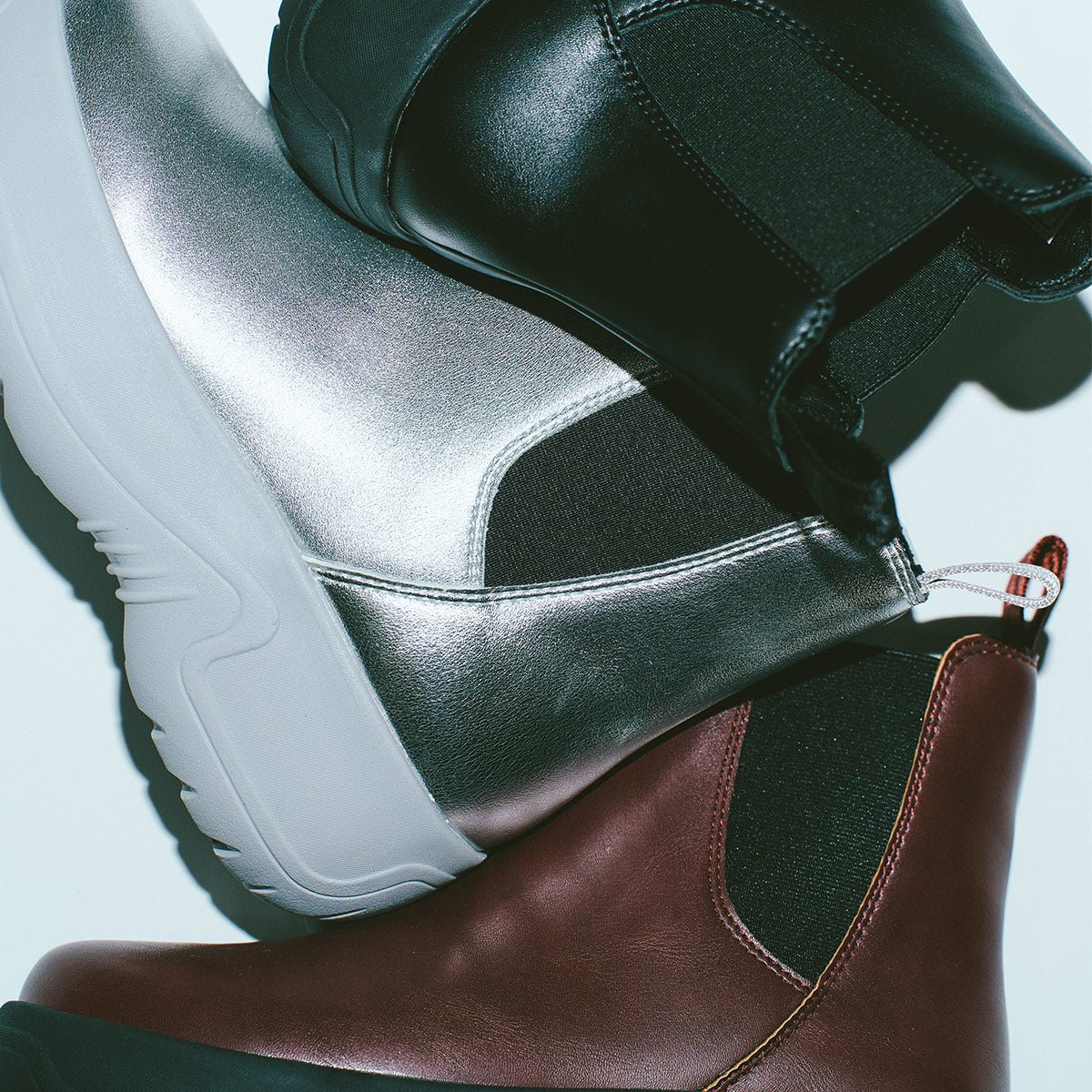 SHAKA 厚底サイドゴアブーツCHELSEA BOOTIE EVOL CHUNKY [レディース