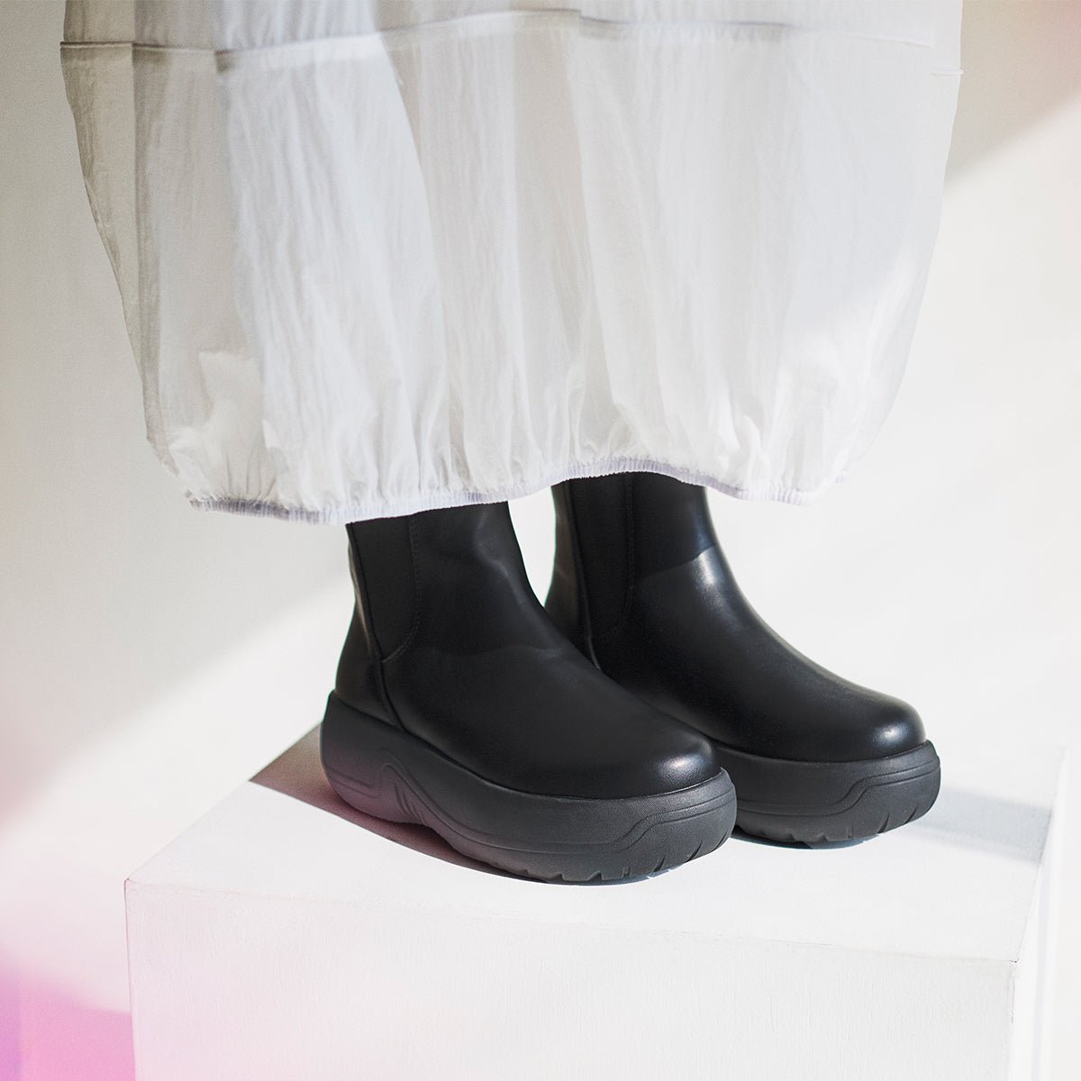 SHAKA 厚底サイドゴアブーツCHELSEA BOOTIE EVOL CHUNKY [レディース][2025 秋冬] SK - 335 - SHAKA(シャカ)公式オンラインストア