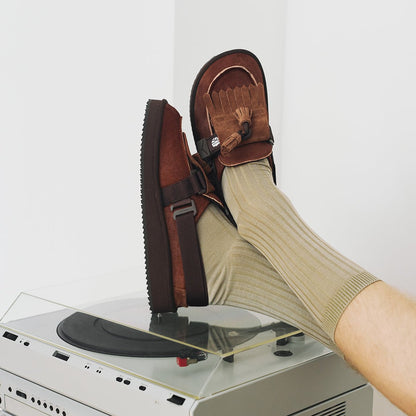 SHAKA キルトタッセル付きミュールサンダルMOC MULE TASSEL SUEDE [メンズ/レディース][2025 秋冬] SK - 296 - SHAKA(シャカ)公式オンラインストア