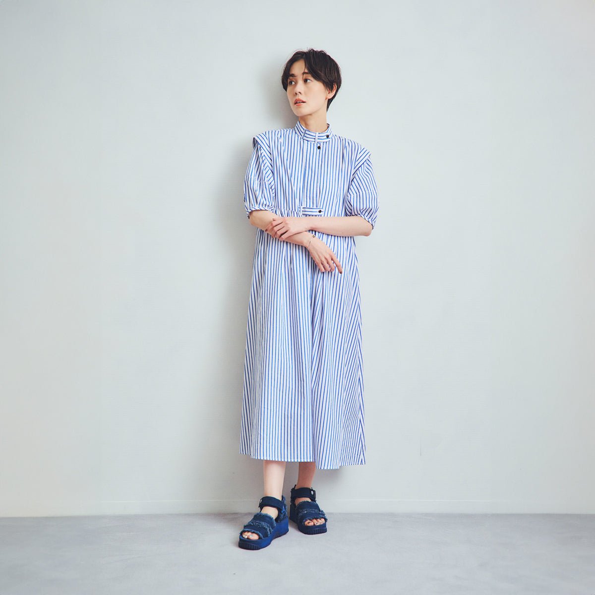 SHAKA 厚底サンダル NEO BUNGY PLATFORM DENIM [レディース][2025 春夏
