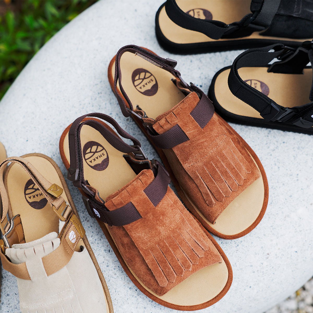 SHAKA ミュールサンダル OPEN TOE MULE KILT SUEDE [メンズ/レディース][2026 春夏][SK - 356] - SHAKA(シャカ)公式オンラインストア