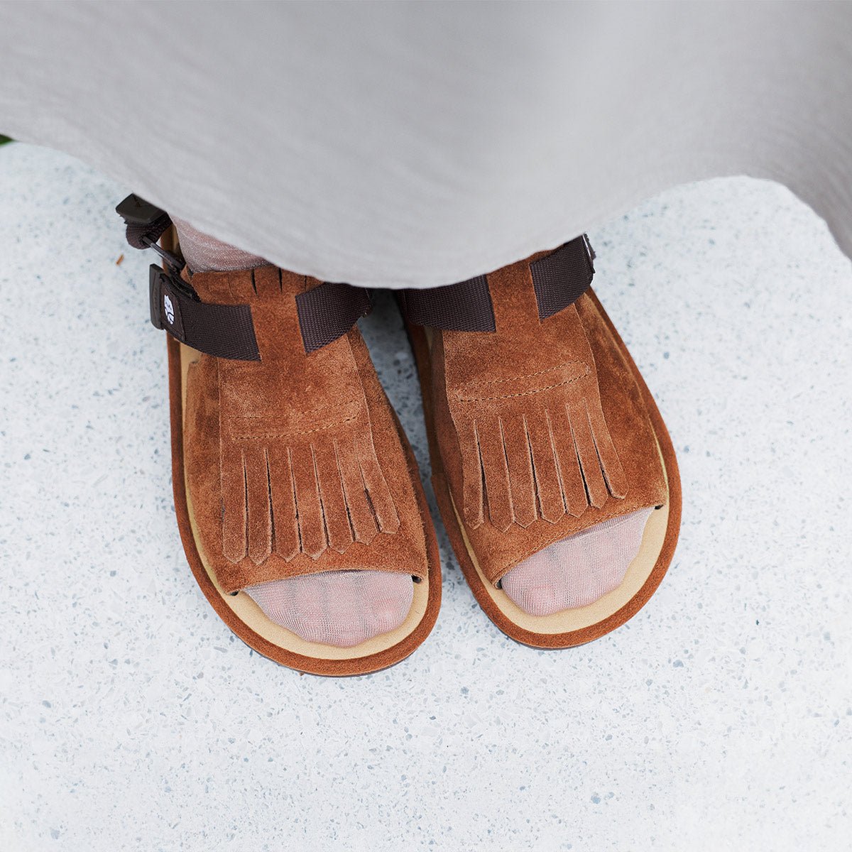 SHAKA ミュールサンダル OPEN TOE MULE KILT SUEDE [メンズ/レディース][2026 春夏][SK - 356] - SHAKA(シャカ)公式オンラインストア
