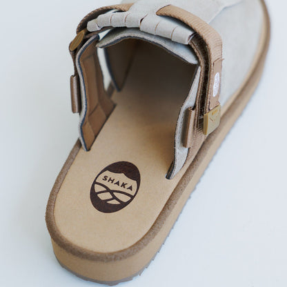 SHAKA ミュールサンダル OPEN TOE MULE KILT SUEDE [メンズ/レディース][2026 春夏][SK - 356] - SHAKA(シャカ)公式オンラインストア