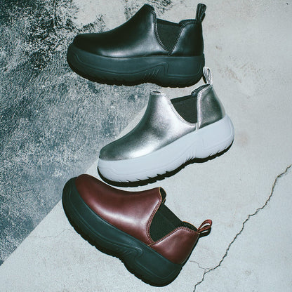 SHAKA ショート丈サイドゴアブーツSHORT CHELSEA EVOL CHUNKY [レディース][2025 秋冬] SK - 336 - SHAKA(シャカ)公式オンラインストア