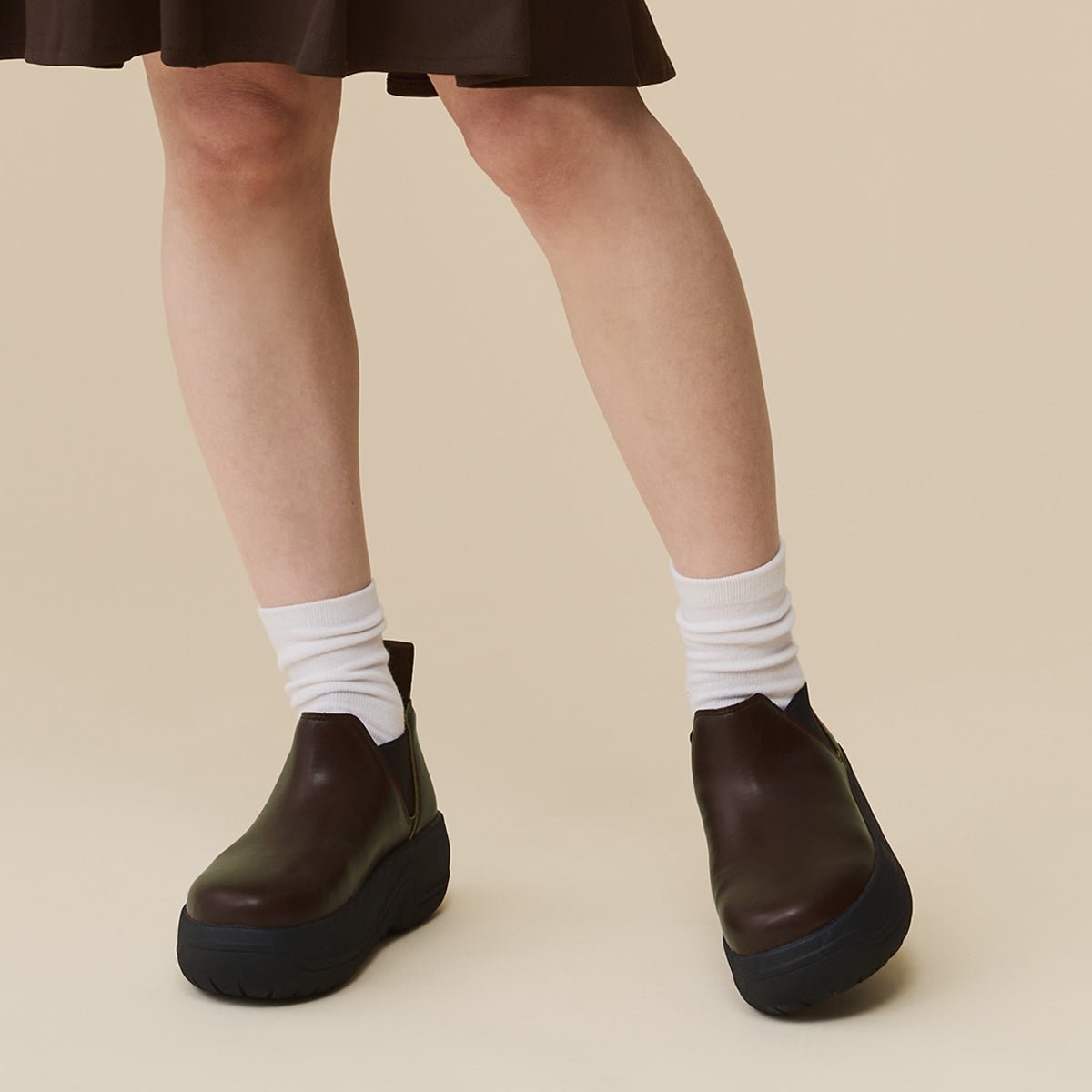 SHAKA ショート丈サイドゴアブーツSHORT CHELSEA EVOL CHUNKY [レディース][2026 秋冬] SK-336 - SHAKA(シャカ)公式オンラインストア