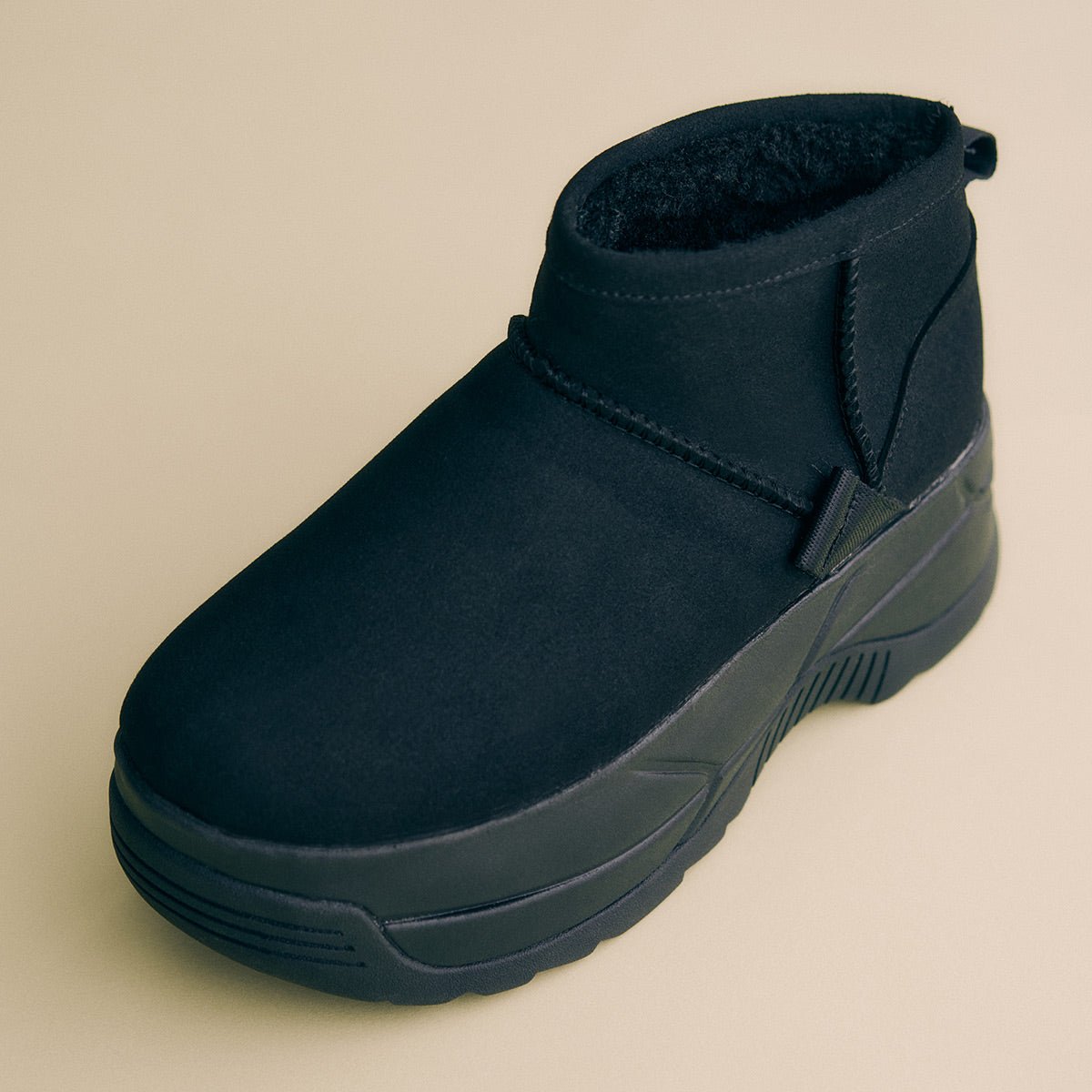 SHAKA 厚底ショートムートンブーツSHORT MOUTON BOOTIE CHUNKY [レディース][2025 秋冬] SK - 299 - SHAKA(シャカ)公式オンラインストア