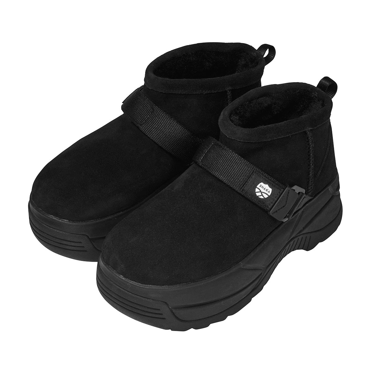 SHAKA 厚底ショートムートンブーツSHORT MOUTON BOOTIE CHUNKY [レディース][2025 秋冬] SK - 299 - SHAKA(シャカ)公式オンラインストア