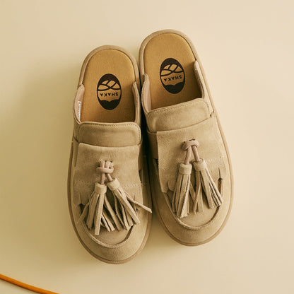 SHAKA キルトタッセル付き厚底ミュールサンダルTASSEL LOAFER MULE PLATFORM [レディース][2025 秋冬] SK - 340 - SHAKA(シャカ)公式オンラインストア
