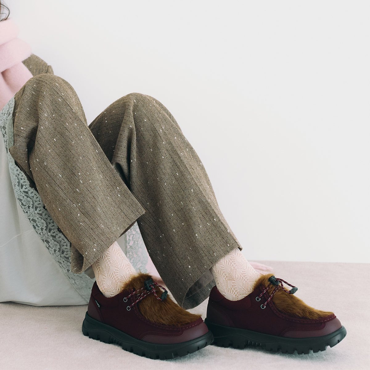 SHAKA ファー付きチロルモックシューズ TRAIL TYROL FUR MOC EX [メンズ/レディース][2025 秋冬] SK - 327 - SHAKA(シャカ)公式オンラインストア