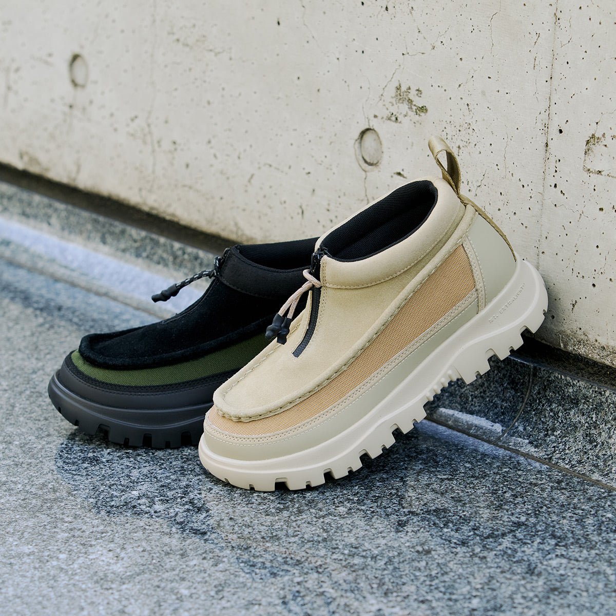 SHAKA ジップモカシンシューズZIP MOCCASIN BOOTIE EX [メンズ