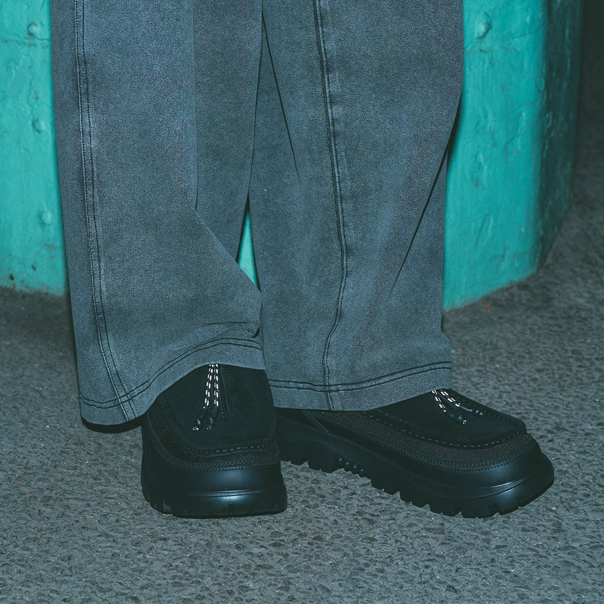 SHAKA ジップモカシンミュール ZIP MOCCASIN MULE EX [メンズ