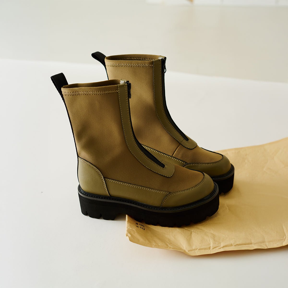 SHAKA センタージップブーツZIP THICK TANK BOOTIE [レディース][2025 秋冬] SK - 333 - SHAKA(シャカ)公式オンラインストア