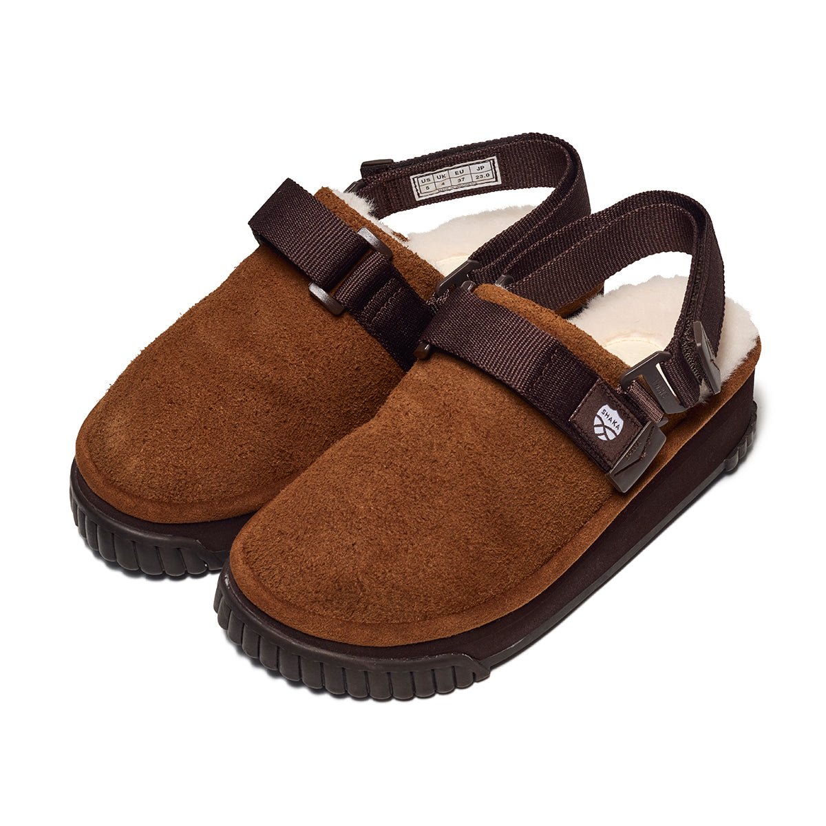 SHAKA 厚底スエードクロッグ SNUG CLOG BOA PLATFORM HAIRY SUEDE [レディース][2023 秋冬] SK-262 - SHAKA(シャカ)公式オンラインストア